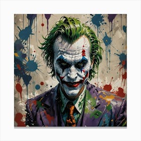 Joker 42 Canvas Print