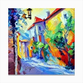 Street Scene 2 Canvas Print