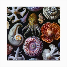 Sea Creatures Canvas Print