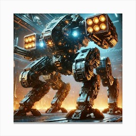  Energy Walker  Canvas Print