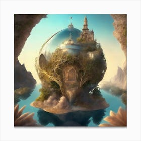 Castle In The Sky 1 Canvas Print