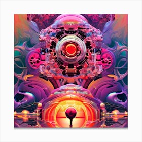 Psychedelic Art 1 Canvas Print