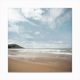 Sandcastle Beach Canvas Print