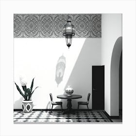 Room In Morocco Canvas Print