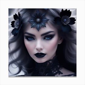 Gothic Beauty Canvas Print