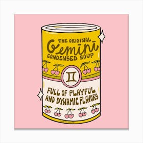 Gemini Soup Canvas Print