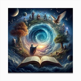 Book Of Life Canvas Print