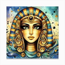 Egyptian Woman 36 Canvas Print
