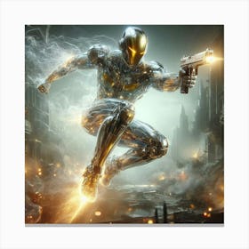 Cyborg 30 Canvas Print