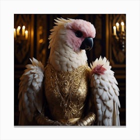 Lady Cockatoo Canvas Print