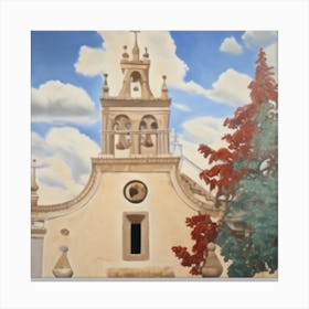 Church Of Santa Cruz Canvas Print