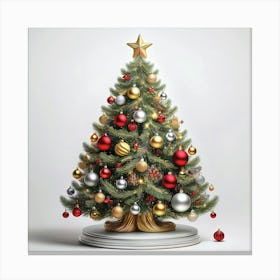 Christmas Tree 3 Canvas Print