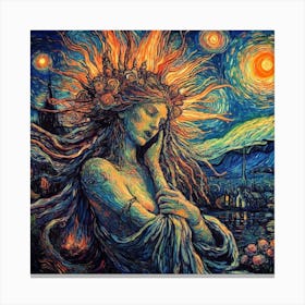 Starry Night 13 Canvas Print