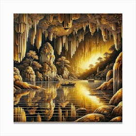 Phong Nha Ke Bang Cave In Vietnam Canvas Print