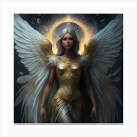 Angel Of The Sun Canvas Print