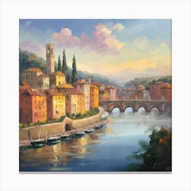 The Ville of Italy Canvas Print