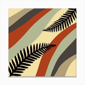 Fern Leaves Canvas Print