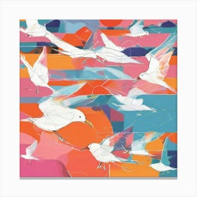 Seagulls 3 Canvas Print