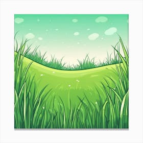 Green Grass 39 Canvas Print