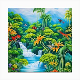 Tropical Jungle 2 Canvas Print