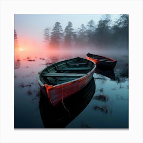 Boats Fine Art Posters By Csaba Fikker For Ai Art Depot 35 Canvas Print