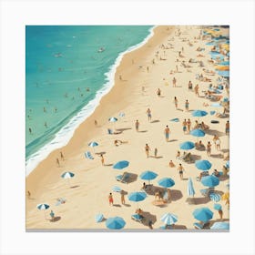 Beach Scene 6 Canvas Print