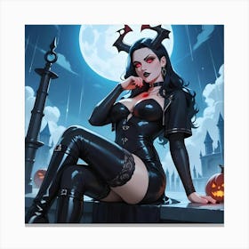 Sexy Devil Canvas Print