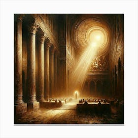 Throne Room Canvas Print