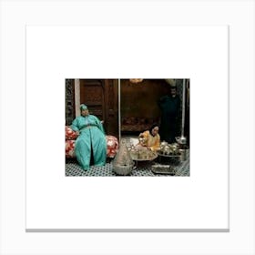 Moroccan House Canvas Print