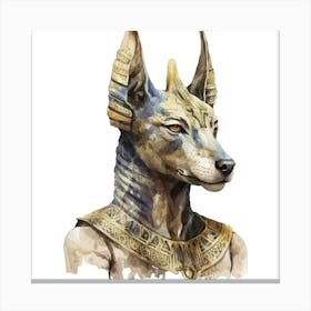 Egyptian Dog 1 Canvas Print