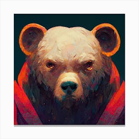 Angry Bear Canvas Print