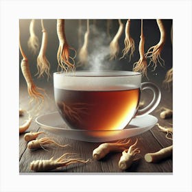 Ginseng Tea Canvas Print