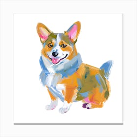 Pembroke Welsh Corgi 03 Canvas Print