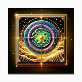 Quantum Cube 3 Canvas Print