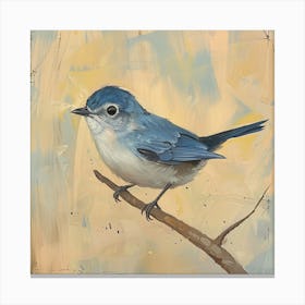 Blue Wren Canvas Print