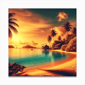 Tropical Paradise 14 Canvas Print