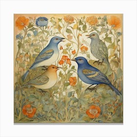 Bluebirds 1 Canvas Print