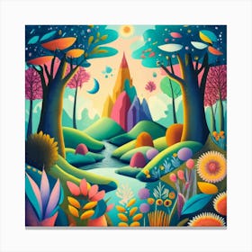 Fairytale Forest Canvas Print