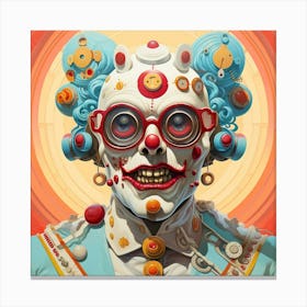 Clown 4 Canvas Print