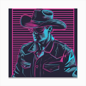 Cowboy 12 Canvas Print