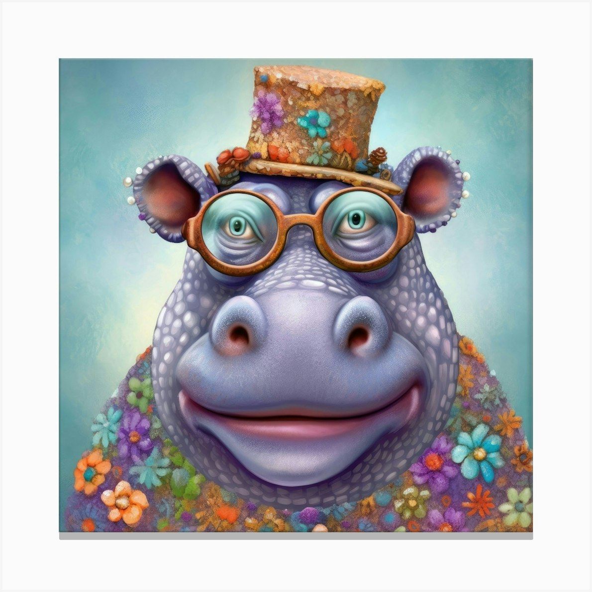 Hippo 5 Lienzo