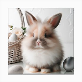 Fluffy Easter Bunny 1 Canvas Print