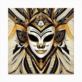Mask Of The Masquerade 1 Canvas Print