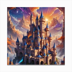 Castle In The Sky 1 Canvas Print