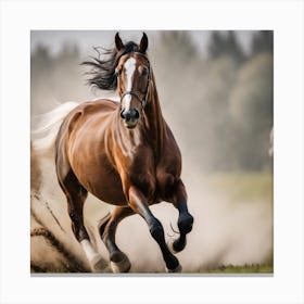 Horse Galloping 2 Canvas Print