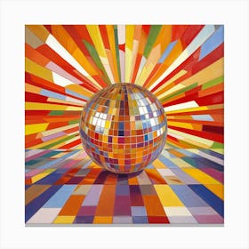 Disco Ball Art 31 Canvas Print