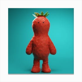 Strawberry Man Canvas Print