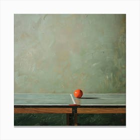 Ping Pong Table 1 Canvas Print