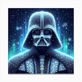 Darth Vader Ice And Snow Star Wars Art Print Canvas Print