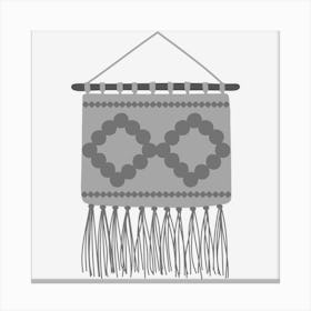 Woven Wall Hanging Canvas Print